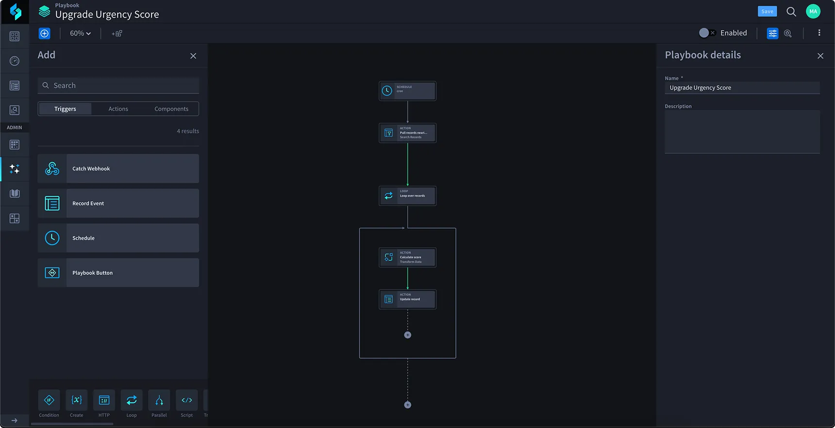 Turbine Canvas showing inconsistencies and visual clunkiness that entered the component system over time